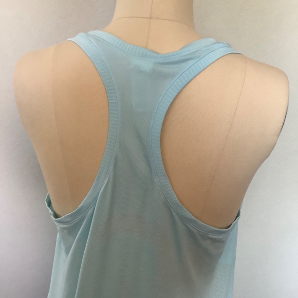 Lt blue racer back top (XL) - Picture 2 of 4